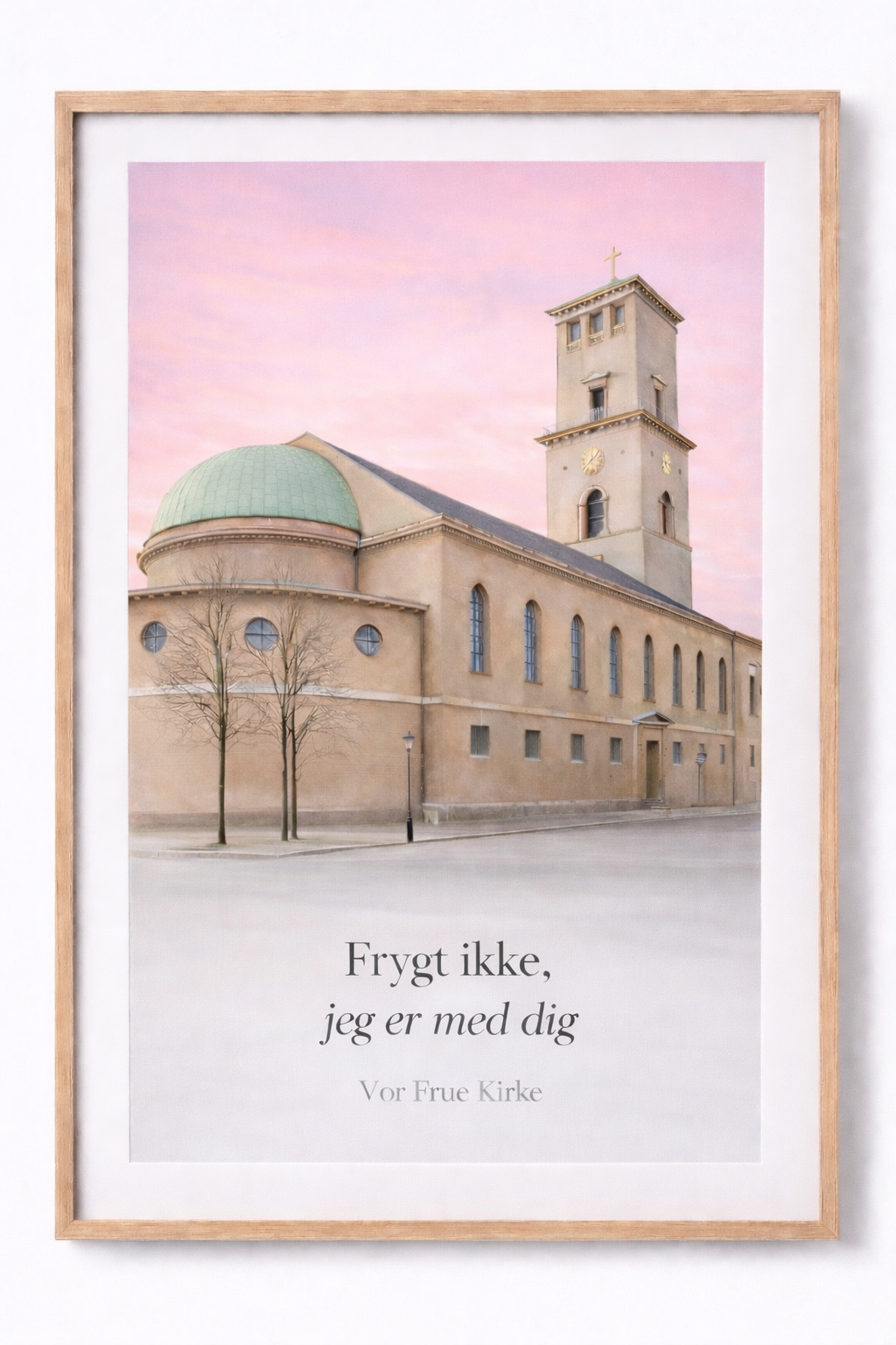 Vor Frue Kirke Plakat 50x70